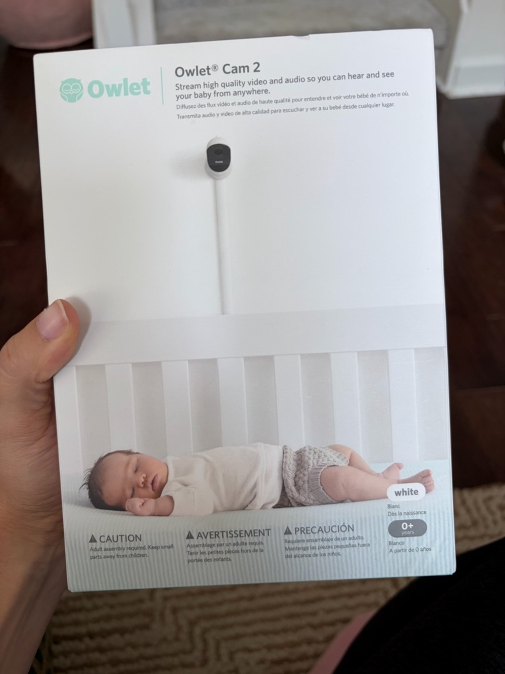 Owlet Cam 2 Baby Monitor - White